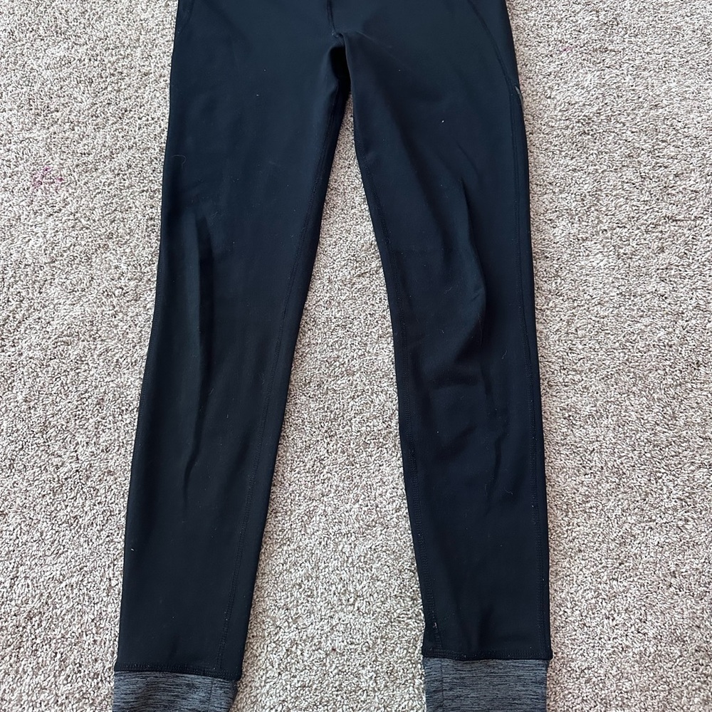Source Unknown Black and Gray Women's Pants
